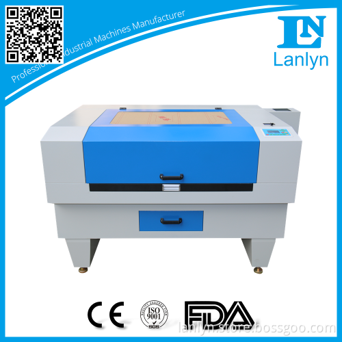 Acrylic/MDF/plexiglax top quality 80w reci tube cheap co2 laser engraving machine 900*600